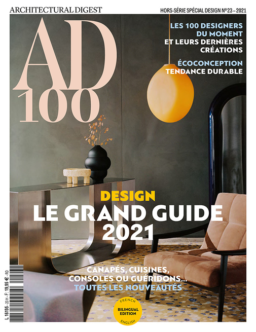 couverture AD magazine spécial design